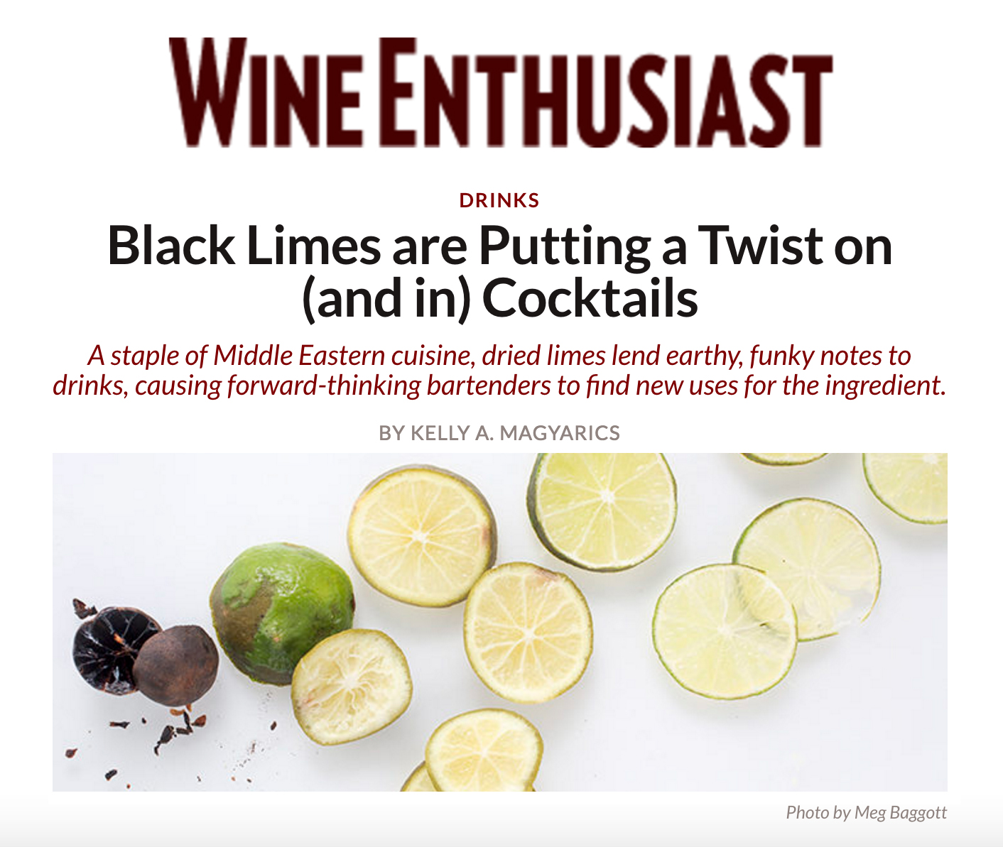Red Owl Tavern Featured in Wine Enthusiast