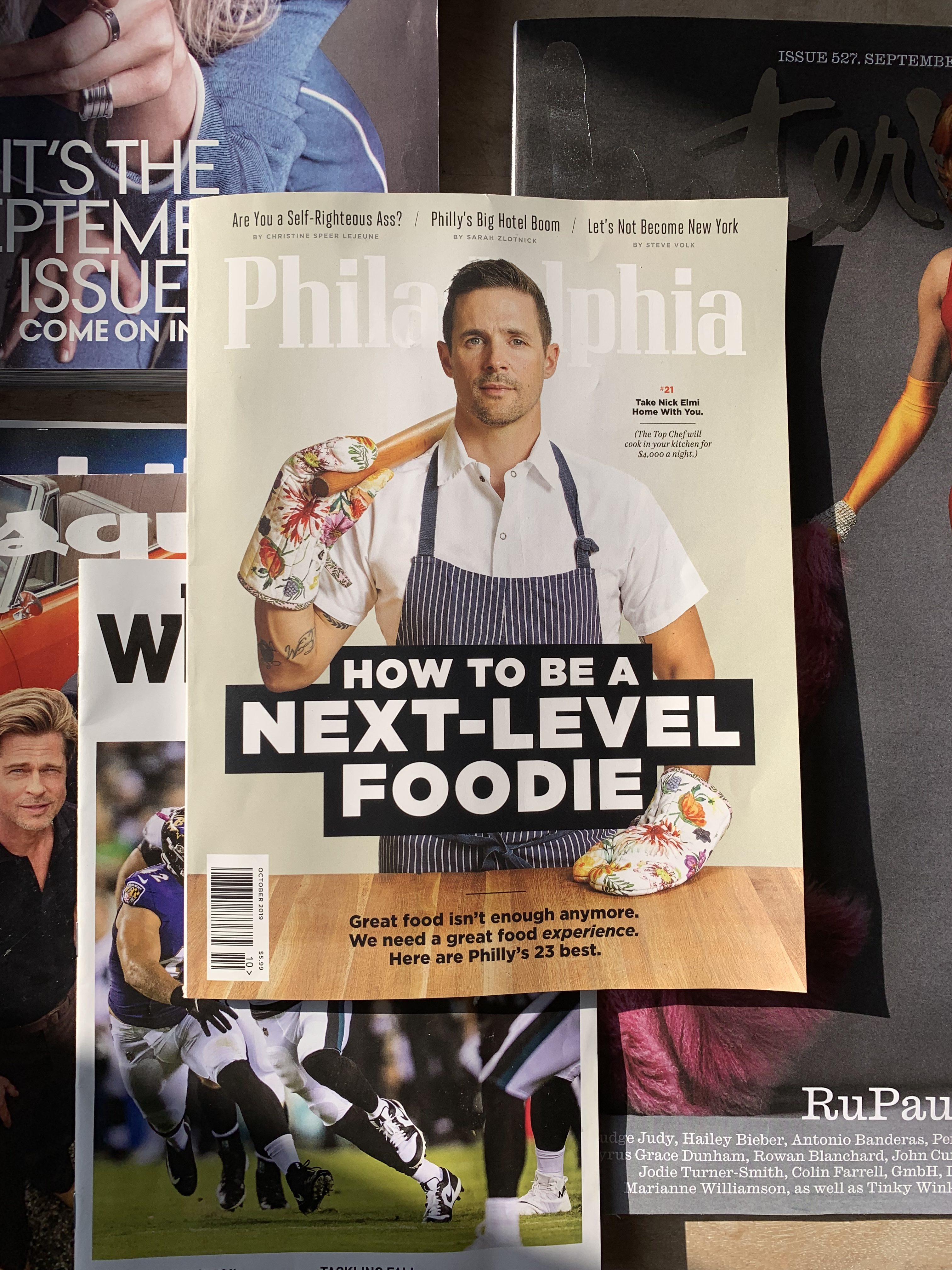 Chef Elmi Takes the Cover of October’s Philadelphia Magazine