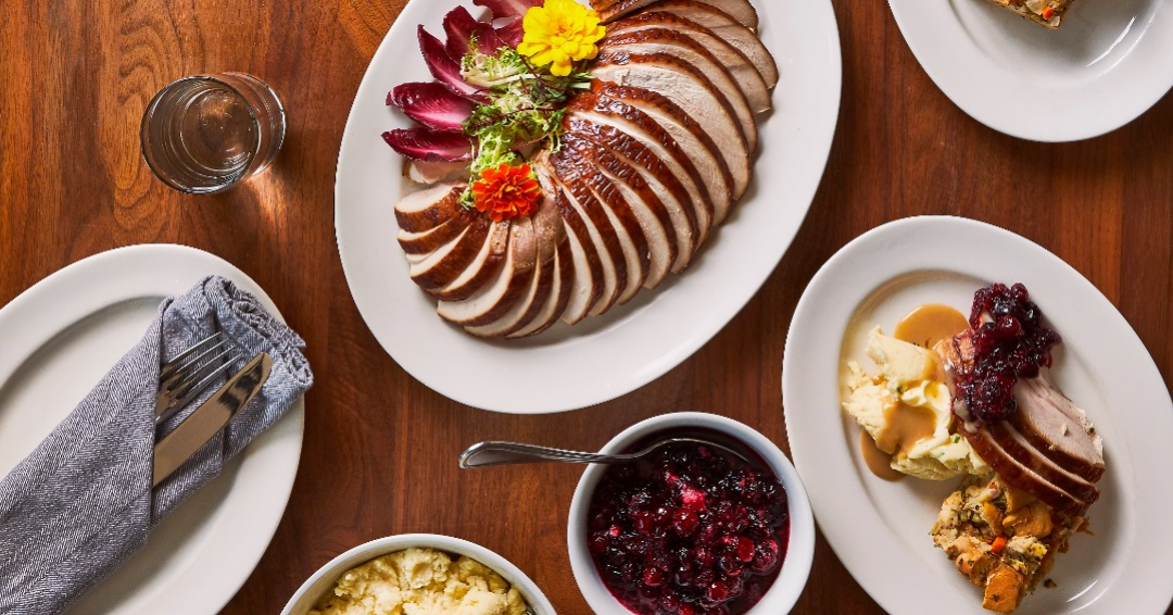 Eat, Drink, Be Thankful with Thanksgiving Feasts Dining In or To-go